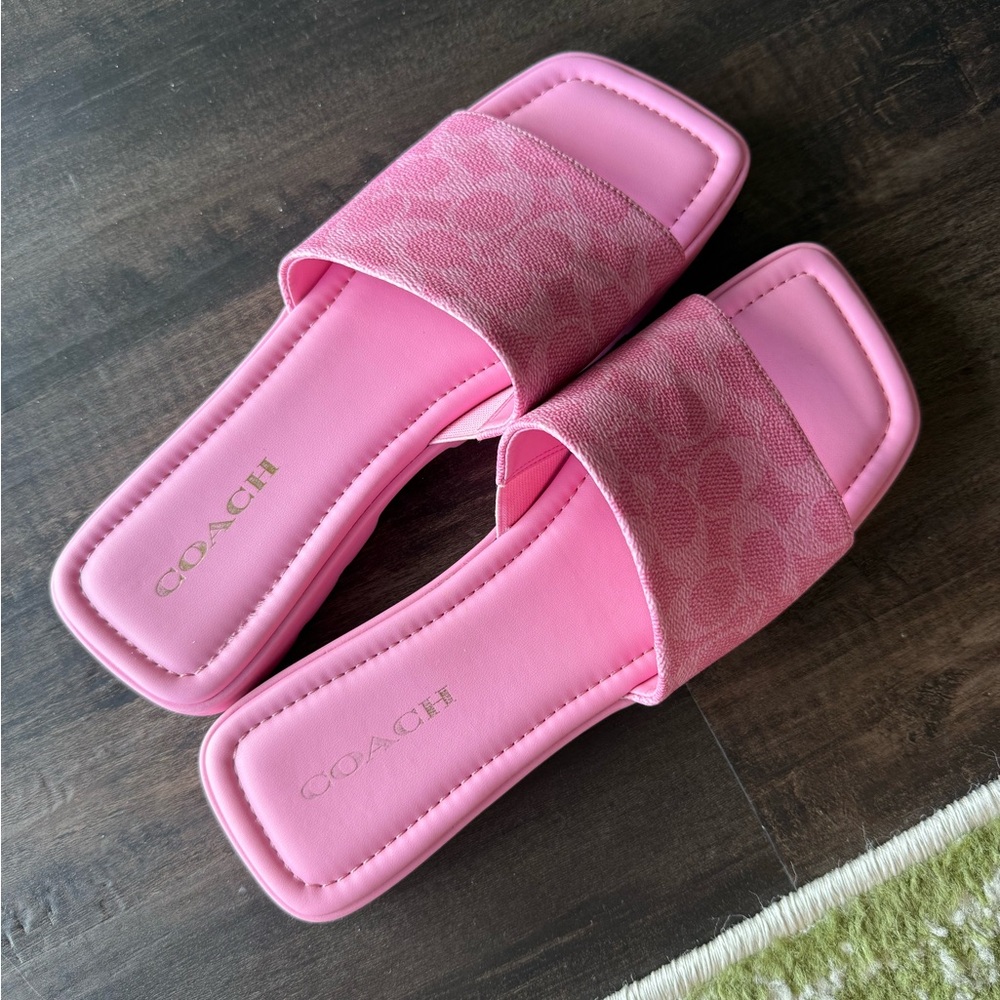 Coach Florence Sandal Vivid Pink